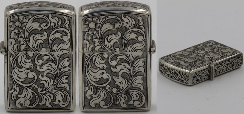 Sterling Silver Zippos — LighterGallery.com